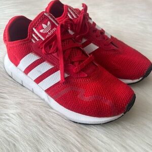 Adidas Kids Red Sneakers